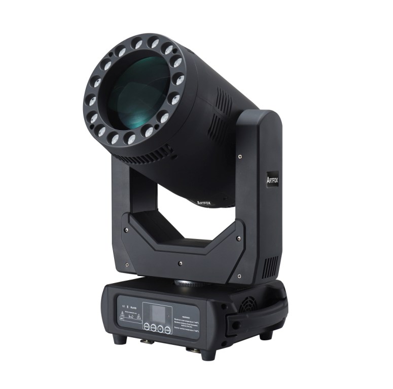 Moving Head Light:LED 300W, Super bright beam, 2 prisms, 2 gobo wheels,LED full color wash